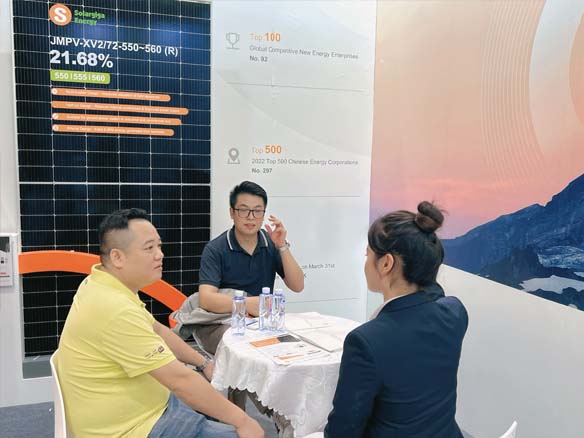 展會速遞 | 建設頂樓上的“香港”！陽光能源亮相香港環(huán)球資源能源展